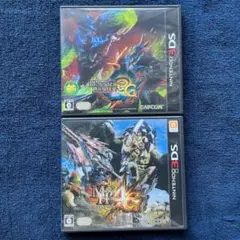 モンスターハンター3G & 4G 2本セット　モンハン