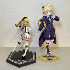 鏡音リン フィギュア＆アクリルスタンド セット 箱付き 初音ミクウインターライブ