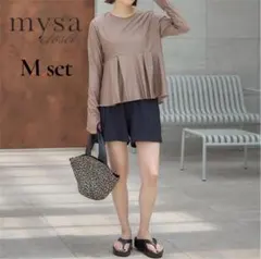 【４点SET】mysa closet 田中里奈　しまむら　水着　ラッシュガードのサムネイル