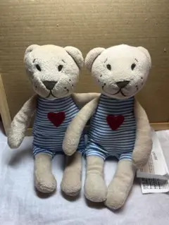 IKEAクマぬいぐるみ2体セット
