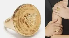 VERSACE ヴェルサーチ リング メデューサ ゴールド 1004594のサムネイル