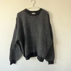ニット　黒