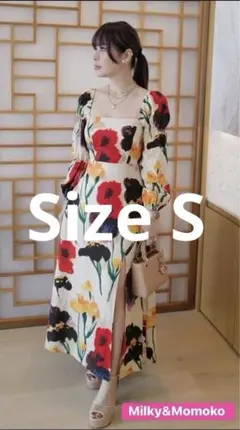 Size S floral dress