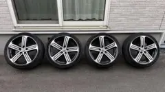値下①VWゴルフ7R純正 18インチ タイヤ/ホイール4本セット（1本価格）のサムネイル