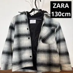 ZARA チェック柄ジャケット 130cm