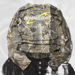 00s y2k camo military long tee archiveのサムネイル