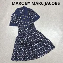 MARC BY MARC JACOBS シルク素材 ひざ丈 半袖 ワンピースのサムネイル