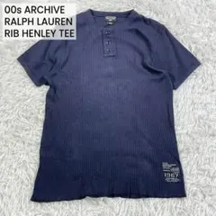 00s ARCHIVE Ralph Lauren Rib Henley Teeのサムネイル