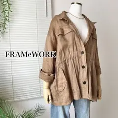 【2024SS】FRAMeWORK FRAMeWORK ラミースタンドブルゾン