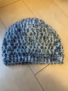 ハンドメイド　男女兼用　ニット帽　ビーニー　I-91