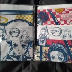 鬼滅の刃 手ぬぐい 3点セットです。