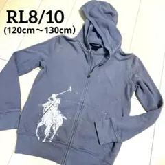 ラルフローレン⭐️パーカー⭐️サイズM8/10(120cm〜）