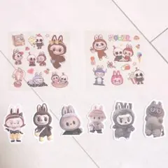 《ラブブシールまとめ売り③》Labubu ステッカー