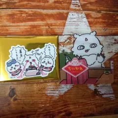 ちいかわレストランスマホに貼れるサイズのクリアステッカーコレクション&コースター