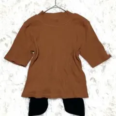 エヴリス　リブニット 半袖 バックリボン　韓国　Y2K 平成ギャル　綺麗め　上品