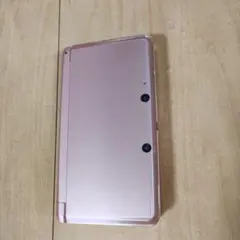 ニンテンドー3DS 本体 ピンク、充電器、ソフト1本