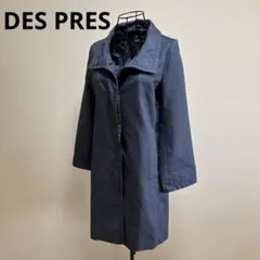 DES PRES ネイビー トレンチコート Sサイズ
