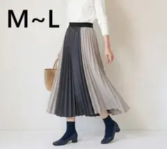 【Mサイズ】ANNA LUNA　プリーツスカート　ブルー