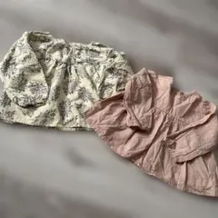 100cm ブラウス　2枚セット　テータテート