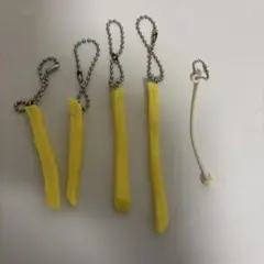 リアル食品キーチェーン【5個】