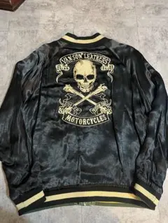 リバーシブル　激レア　Vanson Leathers スカジャン　スカル　y2kのサムネイル