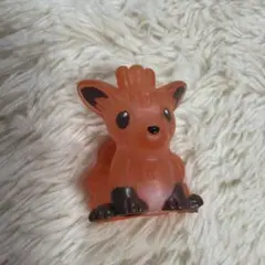 希少 レア ポケモンキッズ バンダイ 指人形 透明 クリアカラー ロコン