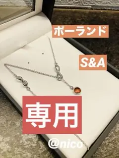 【大人気】S&A ポーランド　琥珀 インフィニティアンバーセット♡ 単品購入可