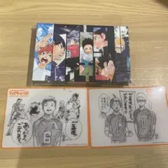 ハイキュー‼︎展 入場特典 セット 縁下力 月島蛍 山口忠
