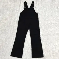 Discoat レディース オーバーオール M ブラック 綿 コットン 可愛い
