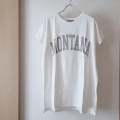 ブージュルード ロゴTシャツ ホワイト オーバーサイズ ゆったり 白T コットンのサムネイル