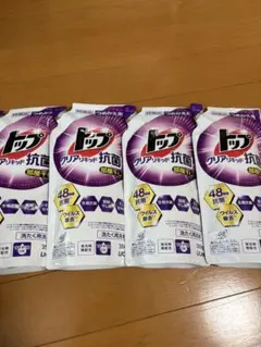 トップ クリアリキッド抗菌 詰替用 350g 4個セットのサムネイル