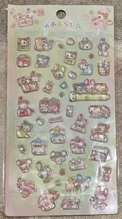 【新品未使用】アニマル　動物　ポップシール　立体シール