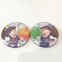 忍たま乱太郎 アニメイトカフェ 缶バッジ 不破雷蔵 鉢屋三郎 セット ごはん