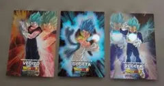 DRAGON BALL超　メタリックシート　3枚セット