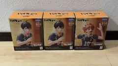 アニメ　ハイキュー!! 日向翔陽　影山飛雄 フィギュア　3個　セット