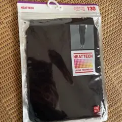 UNIQLO HEATTECH アンダーシャツ 130 ブラック