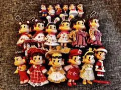 不二家 プリティペコちゃん 人形 ストラップ 14体セット - メルカリ