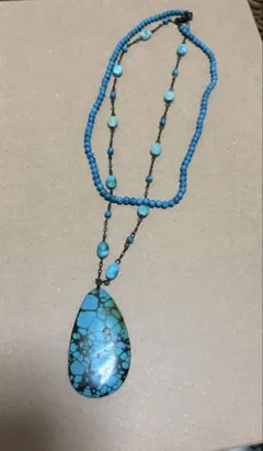 ロンハーマン　ターコイズブルー ネックレス