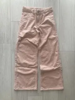 ピンク コーデュロイ フレアパンツ　キッズ