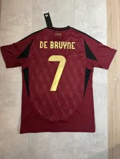 新品タグ付】2026 ベルギー代表 ホームユニフォーム #9 ルカク (XL