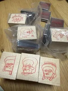 パンどろぼう 新品 はんこ スタンプ 6個 まとめ売り セット