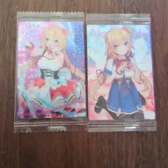 ホロライブウエハース　カード　赤井はあと