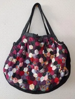 パッチワーク　グラニーバッグ