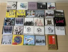 40点、嵐 コレクション整理 CD（アルバム、シングル、初回限定版含計