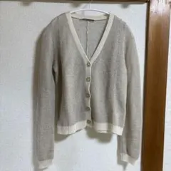 アルパカ カーディガン