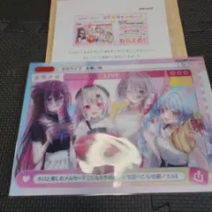 ホロライブ メルカード 限定レンチキュラーカード 抽選当選 非売品
