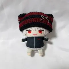 ♡様専用 にじぱぺっと ぬい帽子 ネコ耳 ニット帽 10cmぬい