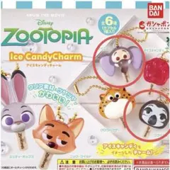 ズートピア　アイスキャンディーチャーム　フラッシュ　フィニック