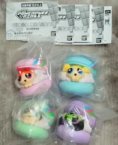 ガチャ　パワーパフガールズ　きゃらまかろん　全4種セット　フルコンプ