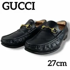 良品 GUCCI グッチ ローファー 革靴 ホースビット 1953 27cmのサムネイル